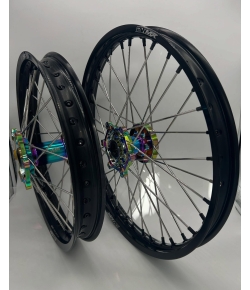 Paire de roues 2WMX Kawasaki KX/F 93-25