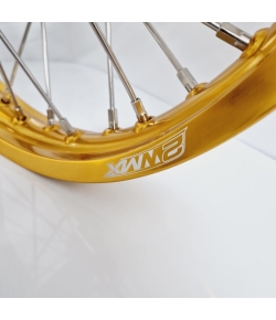Paire de jantes 2WMX avant + arriere 2WMX or