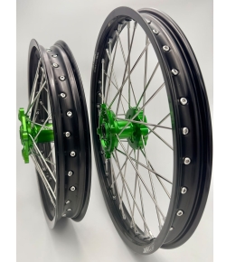 Paire de roues 2WMX KAWASAKI 85 KX 01-25 grande roue personnalisée