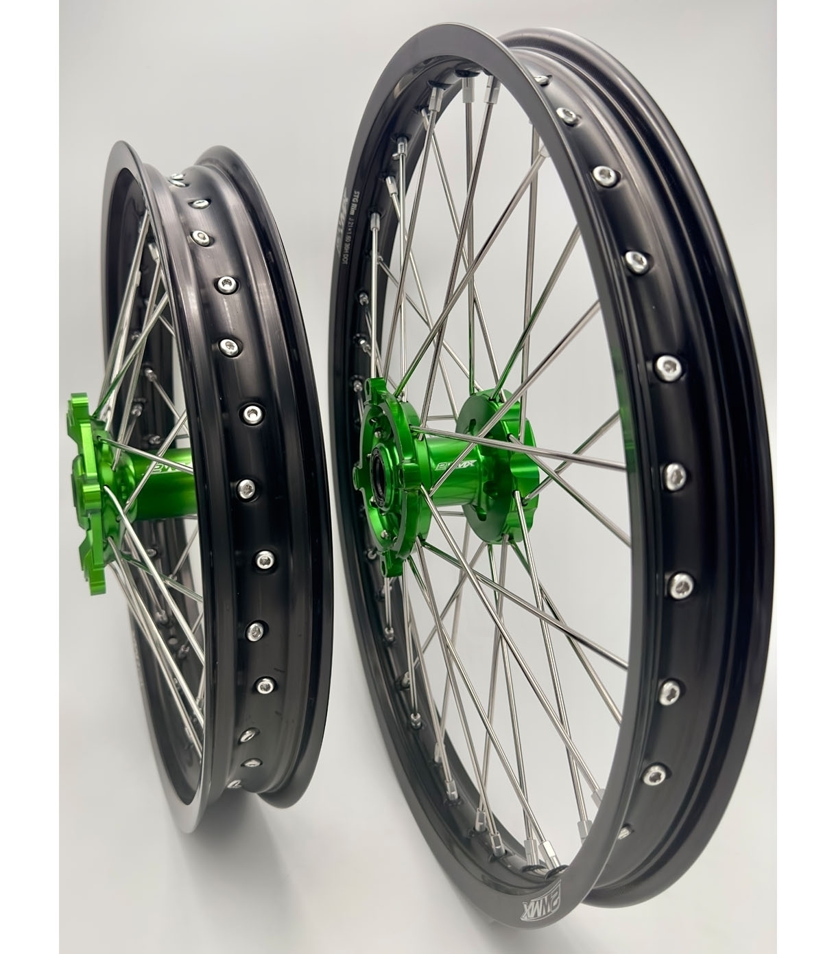 Paire de roues 2WMX KAWASAKI 85 KX 01-25 grande roue personnalisée