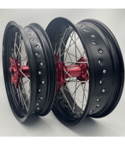 Paire de roues SUPERMOTARD 2WMX BETA RR personnalisée