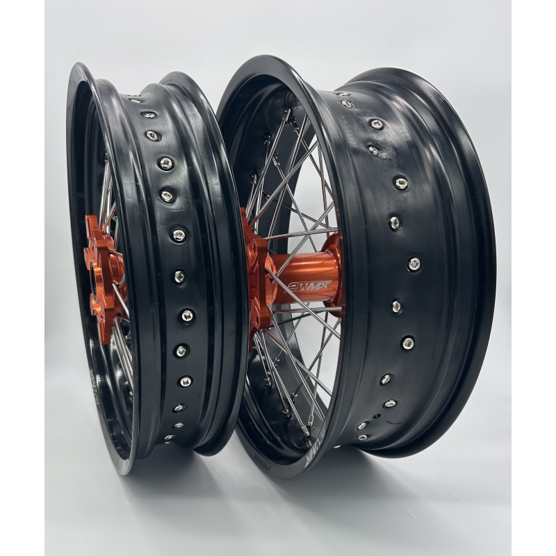 Paire de roues SUPERMOTARD 2WMX KTM SX/F et EXC/F 03-26