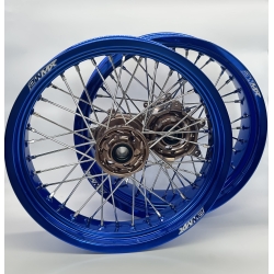 Paire de roues SUPERMOTARD 2WMX KAWASAKI KX/F 93-25 personnalisée