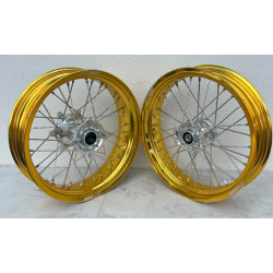 Paire de roues SUPERMOTARD 2WMX KAWASAKI KX/F 93-25 personnalisée