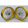 Paire de roues SUPERMOTARD 2WMX KAWASAKI KX/F 93-25 personnalisée