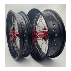 Paire de roues SUPERMOTARD 2WMX KAWASAKI KX/F 93-25 personnalisée