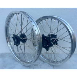 Paire de roues HONDA CR/F 1995-2012 cercles silver